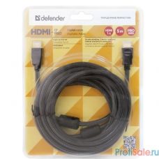 Defender Цифровой кабель HDMI-17PRO HDMI M-M, ver1.4, 5м (87460)