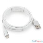 Cablexpert Кабель для Apple CC-S-APUSB01W-1.8M, AM/Lightning, серия Silver, длина 1.8м, белый, блистер