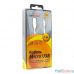 Cablexpert Кабель USB 2.0 CC-G-mUSB01W-1M AM/microB, серия Gold, длина 1м, белый, блистер