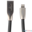 Cablexpert Кабель для Apple CC-G-APUSB01Bk-1M, AM/Lightning, серия Gold, длина 1м, черный, блистер	