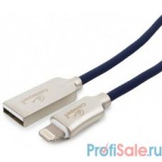 Cablexpert Кабель для Apple CC-P-APUSB02Bl-1.8M MFI, AM/Lightning, серия Platinum, длина 1.8м, синий, блистер