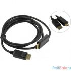 ORIENT Кабель-адаптер DisplayPort M C706 -> HDMI M, длина 1.8 метра, черный