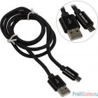 Defender USB кабель USB08-03T PRO USB2.0 Черный, AM-MicroBM, 1m, 2.1A (87802)