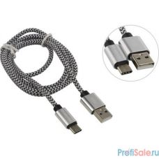 Defender USB кабель USB09-03T PRO USB2.0 Белый, AM-Type-C, 1m, 2.1A (87815)