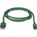 Defender USB кабель USB09-03T PRO USB2.0 Зеленый, AM-Type-C, 1m, 2.1A (87816)