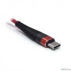 Кабель CBR CB 502 Red, USB to Type-C, 2,1 А, 1 м, цветная коробка