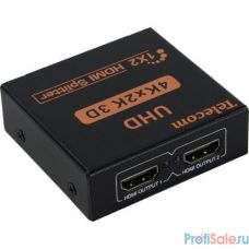 Telecom Разветвитель HDMI 1=>2 4k@30Hz <TTS7000>