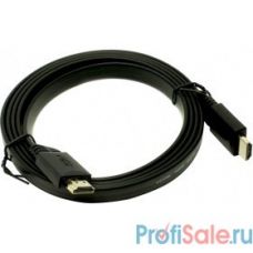 VCOM CG522F-1.8M Кабель HDMI 19M/M, плоский,ver. 2.0, 4K@60 Hz 1.8m <CG522F-1.8M>