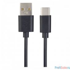 PERFEO Кабель USB2.0 A вилка - USB Type-C вилка, черный, длина 1 м., бокс (U4703) 