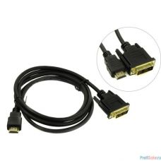 Exegate EX284894RUS Кабель HDMI-DVI ExeGate EX-CC-HDMIM-DVIM-3.0 (19M/19M, single link, 3м, позолоченные контакты)