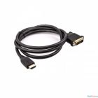 VCOM CG484G-1.5M Кабель HDMI AM/DVI(24+1)M, 1.5м, CU, 1080P@60Hz, VCOM  <CG484G-1.5M>