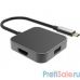 VCOM CU457 Адаптер USB3.1 Type-CM-->HDMI+USB3.0+PD charging, TF, Aluminum Shell, VCOM  <CU457>