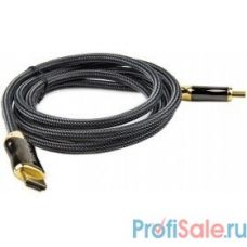 Telecom Кабель HDMI 19M/M,ver. 2.1, 8K@60 Hz 2m метал разъемы, нейлоновая оплетка Telecom <TCG300-2M>