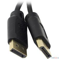 Exegate EX284912RUS Кабель DisplayPort (20M-20M) 1.8м ExeGate <EX-CC-DP-1.8> v1.2, позол. контакты