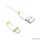 LDNIO LD_B4506 LS34/ USB кабель Micro/ 1m/ 2.4A/ медь: 86 жил/ White