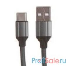 LDNIO LD_B4487 LS441/ USB кабель Type-C/ 1m/ 2.4A/ медь: 86 жил/ Gray
