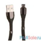 LDNIO LD_B4479 LS511/ USB кабель Micro/ 1m/ 2.4A/ медь: 86 жил/ Магнитная оплетка/ Black