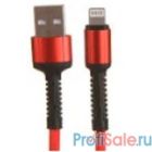 LDNIO LD_B4461 LS63/ USB кабель Lightning/ 1m/ 2.4A/ медь: 86 жил/ Red