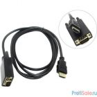 KS-is KS-441 Кабель HDMI M VGA M full (с чипом) черно-черный 1.8м