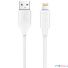 Harper USB A - 8-pin, BCH-521 White (Кабель (ПВХ) для зарядки и синхронизации, 2A, Быстрая зарядка.)