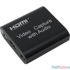 ORIENT C705HVC, Адаптер HDMI -> USB2.0, устройство видеозахвата со звуком 1920x1080@30Hz, Audo вход/выход, выход HDMI, поддержка Windows/MacOS/Android, питание 5В, в комплекте USB-кабель пит.(30705)