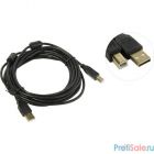 5bites UC5010-050A Проф. кабель EXPRESS USB2.0 / AM-BM / FERRITES / 5M / BLACK