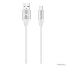 Harper USB - USB type-C, SCH-732 white(Силиконовый Кабель для зарядки и синхронизации, 2м, Металлический штекер на концах. Способны заряжать устройства до 2х ампер)