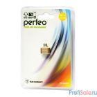 Perfeo adapter USB на micro USB c OTG (PF-VI-O003 Gold) золотой
