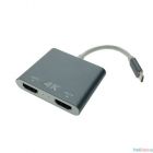 Espada Видеоадаптер USB 3.1 type C to 2*HDMI, (EusbC2hdm) (44409)