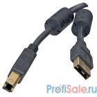 Defender USB04-10 PRO Кабель USB 2.0  для соед. 3.0м AM/BM , зол.конт, 2фер.фил.  (87431)