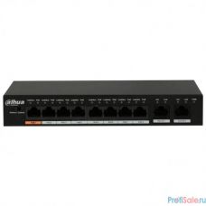 DAHUA DH-PFS3010-8ET-96 Коммутатор DH-PFS3010-8ET-96 8x100Mb 8PoE неуправляемый