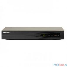 HIKVISION DS-7604NI-K1/4P(C) 4-х канальный IP-видеорегистратор c PoE Видеовход: 4 канала; аудиовход: двустороннее аудио 1 канал RCA; видеовыход: 1 VGA до 1080Р, 1 HDMI до 4К