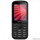 TEXET TM-218 мобильный телефон цвет черный-красный