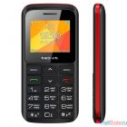 TEXET TM-D323 мобильный телефон цвет черный-красный
