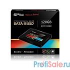 Silicon Power SSD 120Gb V55 SP120GBSS3V55S25 {SATA3.0, 3.5" bracket}