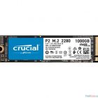 Crucial SSD 1000GB P2 M.2 NVMe PCIEx4 80mm Micron 3D NAND  2300/1150 MB/s, 5yrs, EAN: 649528823472