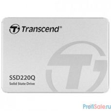 Transcend Твердотельный накопитель SSD 500GB, 2.5" SSD, SATA3, QLC TS500GSSD220Q