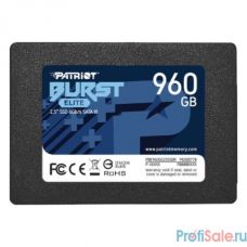 SSD жесткий диск SATA2.5" 960GB BURST PBE960GS25SSDR PATRIOT