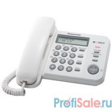 Panasonic KX-TS2356RUW (белый) {АОН,Caller ID,ЖКД,блокировка набора,выключение микрофона}