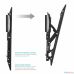ONKRON TM6 чёрный {40"-65" Максимальная нагрузка: 36,4 кг  VESA: 75x75, 100x100, 100x200, 200x100, 200x200, 200x300, 200x400, 300x100, 300x200, 300x300, 300x400,  400x200}