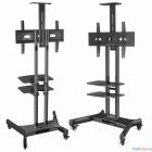 ONKRON TS1552 чёрная 2 полки для AV в комплекте