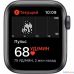 Apple Watch SE GPS, 44mm Space Gray Aluminium Black Sport Band [MYDT2RU/A] (763272)