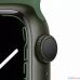 Apple Watch Series 7, 41 мм, корпус из алюминия зеленого цвета, спортивный ремешок «зелёный клевер» [MKN03RU/A]