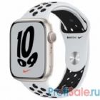 Apple Watch Series 7 GPS, 45mm Starlight Aluminium Starlight Sport Band [MKNA3RU/A]