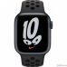 Apple Watch Nike Series 7 GPS, 41mm Midnight Alum Anthracite/Black NS [MKN43RU/A]
