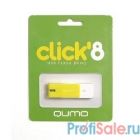 USB 2.0 QUMO 8GB Click [QM8GUD-CLK-Lemon]