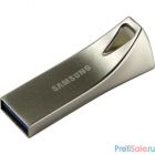 Флеш накопитель 256GB SAMSUNG BAR Plus, USB 3.1, 300 МВ/s, серебристый [MUF-256BE3/APC]