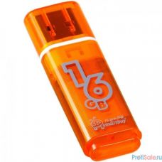 Smartbuy USB Drive 16Gb Glossy series Orange SB16GBGS-Or