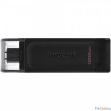 Kingston USB Drive 128Gb DataTraveler 70 Type-C DT70/128GB USB3.0 черный