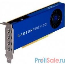 Видеокарта Dell PCI-E 490-BFQS AMD Radeon Pro WX3200 4096Mb GDDR6/DPx4/HDCP oem
